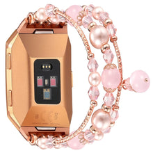 Cargue la imagen en el visor de la galería, Elastic Beads Bracelet for Fitbit Watch
