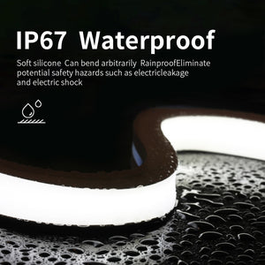 Flexible Waterproof Silicone 12/24v LED Light Strip