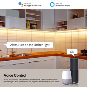 LED Neon DC12V Light Strip APP Control Work with Alexa Google Home