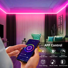 Cargue la imagen en el visor de la galería, Smart 12V RGB Neon LED Strip Voice Control Alexa, Google Home
