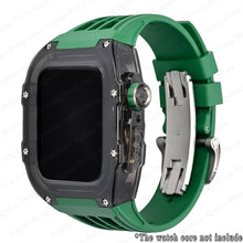 Cargue la imagen en el visor de la galería, Transparent Case &amp; Silicone Strap for Apple Watch
