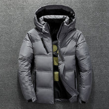 Load image into Gallery viewer, Stand Collar Puffer Warm Men&#39;s Jacket
