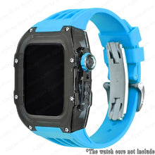 Cargue la imagen en el visor de la galería, Transparent Case &amp; Silicone Strap for Apple Watch
