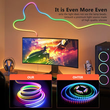 Load image into Gallery viewer, Smart RGBIC LED Neon Lights with APP and Music Sync

