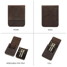 Load image into Gallery viewer, Handmade Leather Fountain Pen Case
