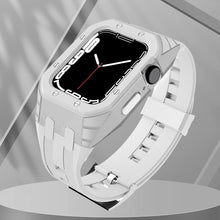 Cargue la imagen en el visor de la galería, Silicone Strap and Carbon Fiber Case Mod Kit For Apple Watch
