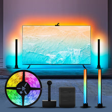 Cargue la imagen en el visor de la galería, Smart TV Backlight Music Light Bar With Wifi Camera Voice Control
