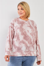 Cargue la imagen en el visor de la galería, Plus Size Ruched Back Detail Long Sleeve Sweatshirt Top - www.novixan.com
