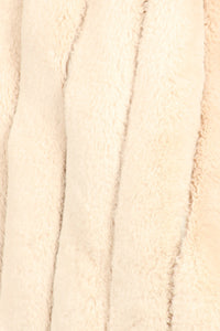 Plus Size Faux Fur Open Front Vest Jacket - www.novixan.com