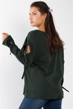 Cargue la imagen en el visor de la galería, Long Sleeve Cut-out Sweater - www.novixan.com
