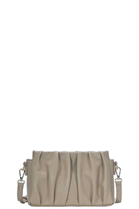 Stylish Wrinkled Crossbody Bag - www.novixan.com