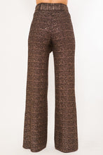 Cargue la imagen en el visor de la galería, Shiny Paillette Pants with Adjustable Buckle Belt - www.novixan.com
