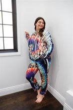 Load image into Gallery viewer, Ivory Animal Print Hooded Top &amp; Pants Set Plus Size - www.novixan.com
