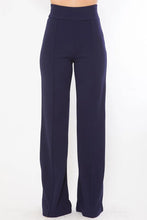 Load image into Gallery viewer, Front line Flared Leg Solid Pants - www.novixan.com
