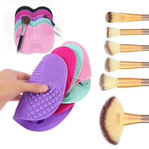 Silicone Makeup Brush Cleaner Pad - www.novixan.com