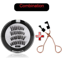 Cargue la imagen en el visor de la galería, Magnetic Reusable Eyelashes with Magnetic Tweezers - www.novixan.com
