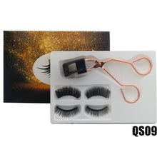 Load image into Gallery viewer, Magnetic Reusable Eyelashes with Tweezers - www.novixan.com
