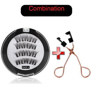Magnetic Reusable Eyelashes with Magnetic Tweezers - www.novixan.com