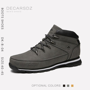 DECARSDZ Men's Comfy Outdoor Boots - www.novixan.com