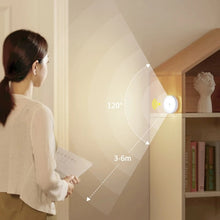 Cargue la imagen en el visor de la galería, USB Rechargeable Motion Sensor Wireless LED Night Light - www.novixan.com
