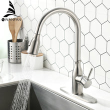 Cargue la imagen en el visor de la galería, Single Handle Kitchen Swivel Faucets with Water Mixer Tap - www.novixan.com
