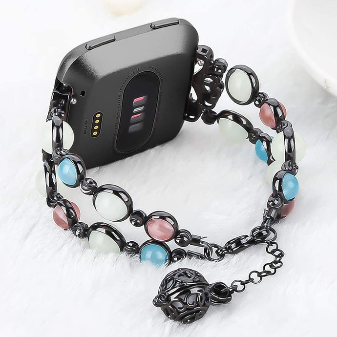Woman's Luminous Fashion Bracelet for Fitbit Watch