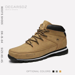 DECARSDZ Men's Comfy Outdoor Boots - www.novixan.com
