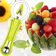 Load image into Gallery viewer, Stainless Steel 4 In 1 Melon Scoop Fruit Carving Tool Set - www.novixan.com
