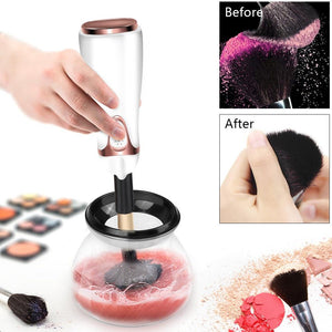Automatic Makeup Brush Fast Cleaner Dryer Cleaning Tool - www.novixan.com