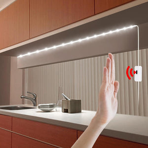 Sensor de movimiento Lámpara inteligente Escaneo manual Luz nocturna LED