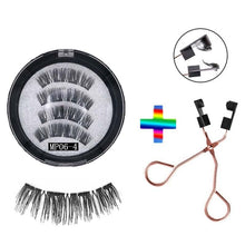 Load image into Gallery viewer, handcrafted natural thick Magnet Reuseable Eyelashes - www.novixan.com
