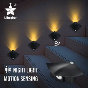Luz nocturna LED inalámbrica con sensor de movimiento