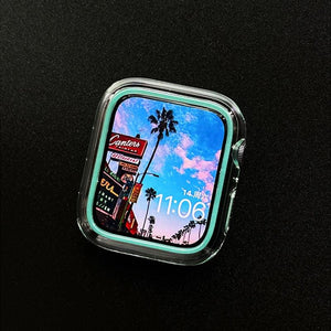 Luminous Cover for Apple Watch Case Protective Frame - www.novixan.com