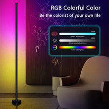 Cargue la imagen en el visor de la galería, Lámpara LED RGB Bluetooth regulable para sala de estar

