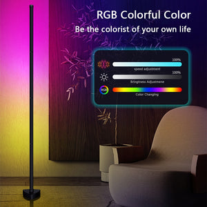 Lámpara LED RGB Bluetooth regulable para sala de estar