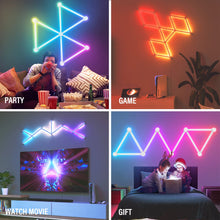 Load image into Gallery viewer, WIFI LED Smart Wall Lamp RGBIC Light Bar
