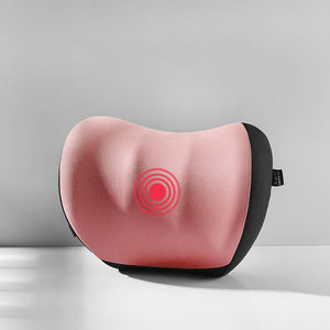 Masajeador de reposacabezas lumbar con vibración para asiento de automóvil