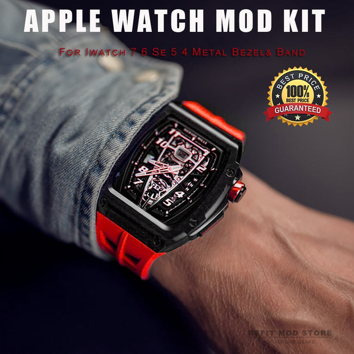 Para accesorios del kit de modificación de lujo de Apple Watch