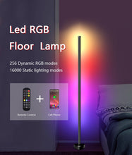 Cargue la imagen en el visor de la galería, Lámpara LED RGB Bluetooth regulable para sala de estar
