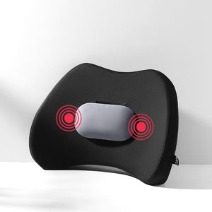 Masajeador de reposacabezas lumbar con vibración para asiento de automóvil