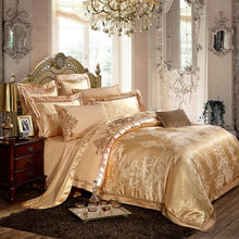 Load image into Gallery viewer, Luxury Silk Satin Duvet Cover Bedding Set - www.novixan.com
