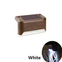 Cargue la imagen en el visor de la galería, Waterproof Outdoor LED Solar Stair Lamp - www.novixan.com
