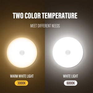 Dual Color LED Night Light with Motion Sensor