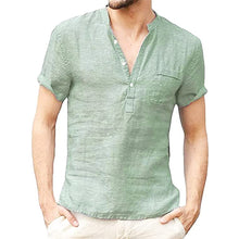 Load image into Gallery viewer, Summer Men&#39;s Short Sleeved Cotton T-shirt
