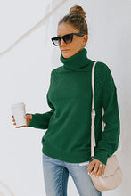 Load image into Gallery viewer, Turtleneck Knitted Pullover Sweater - www.novixan.com
