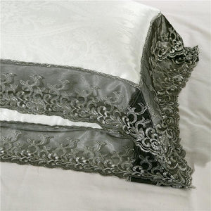 Luxury Silky Satin Bedding Set 4pcs - www.novixan.com