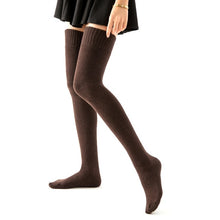 Cargue la imagen en el visor de la galería, Winter Warm Cotton Thick Stockings Casual Thigh High Over Knee - www.novixan.com
