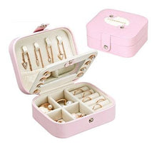 Load image into Gallery viewer, Jewelry Beauty Travel Box With Mirror - www.novixan.com
