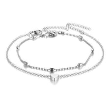 Load image into Gallery viewer, Heart Anklets Jewelry Leg Chain - www.novixan.com
