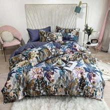 Load image into Gallery viewer, Egyptian Floral Cotton 4Pcs Bedding Set - www.novixan.com
